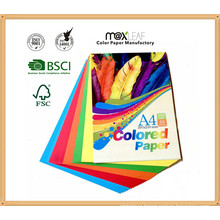 Colorful Color Paper Wrinting Ppaer with A4 Size